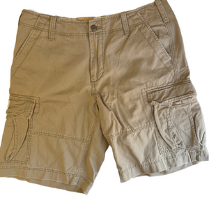 Denim Supply Ralph Lauren NWT Khaki Cargo Shorts Tan Mens Size 36 Streetwear